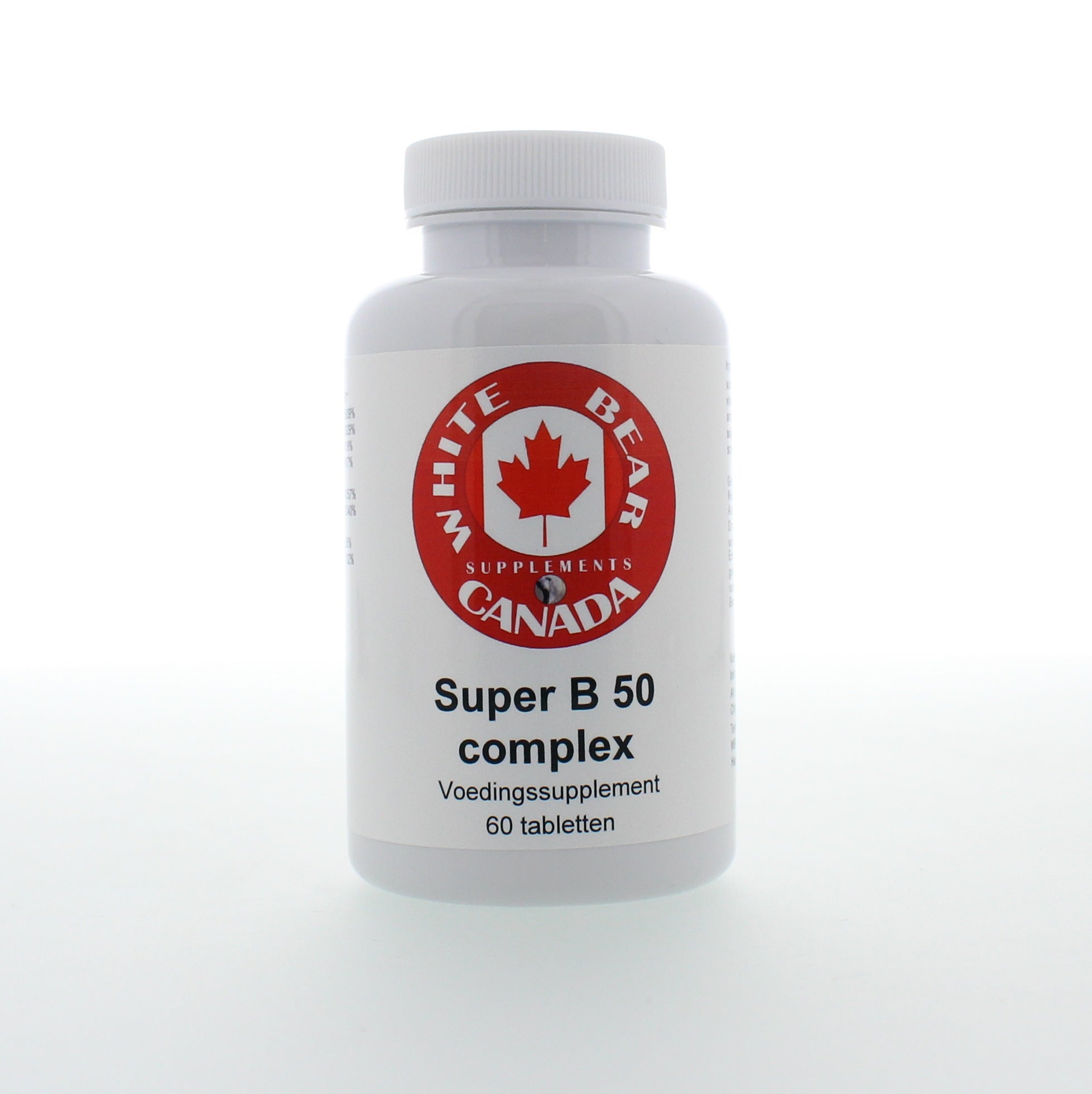 White Bear Supplements Super B 50 complex